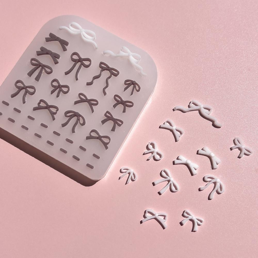 리본 스티치 파츠 몰드 - Bits mold ribbon stitch 레진 수제 몰드