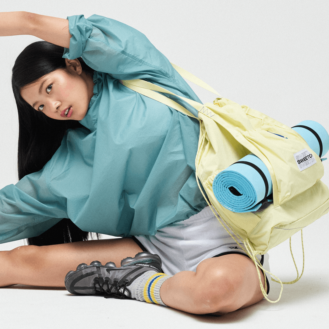 GYM SACK 001 Lemon Yellow