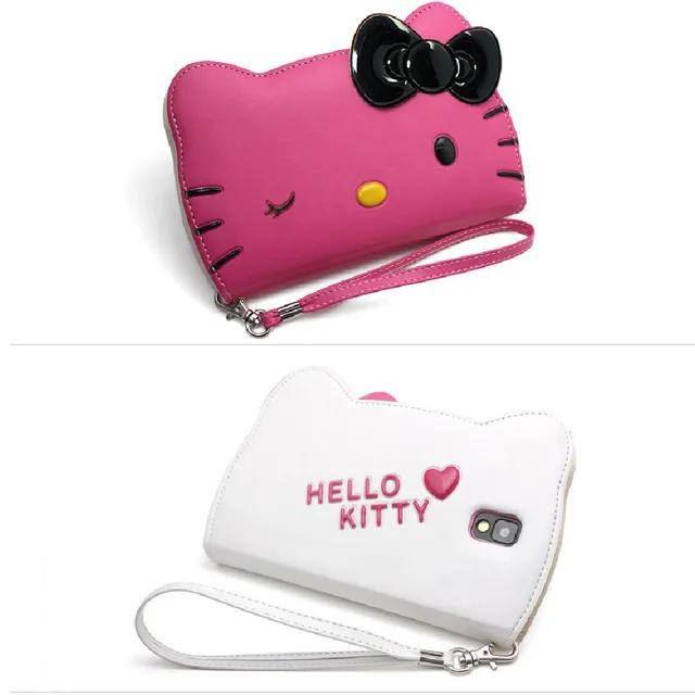 헬로키티 페이스 플립 케이스