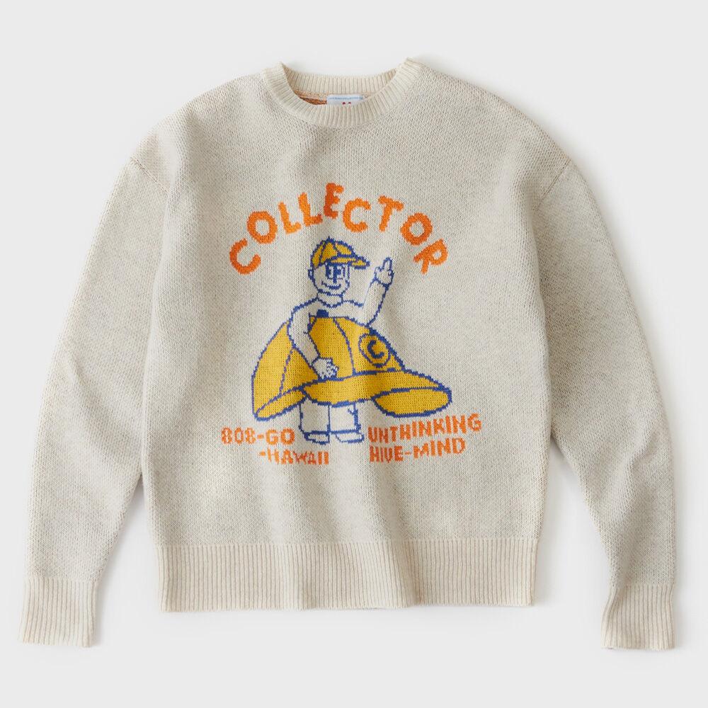 COLLECTOR MERINO-WOOL KNIT (HUSKY WHITE)