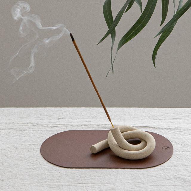 [Lazylab] 매듭 디자인 인센스 홀더 인테리어 오브제