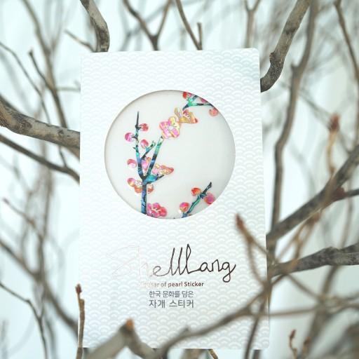 💮매화 자개스티커(옵션선택)💮
