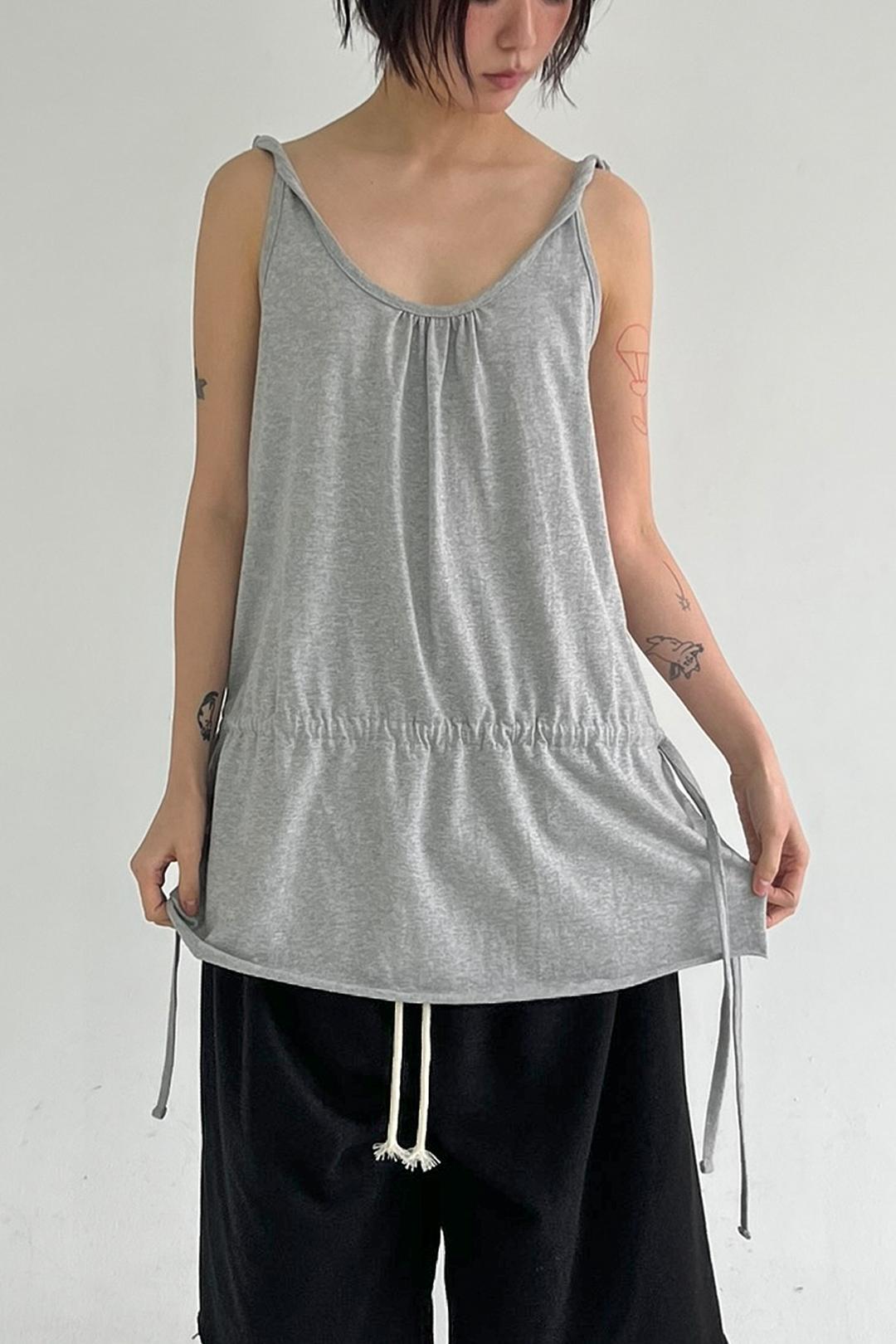 TWIST LONG SLEEVELESS