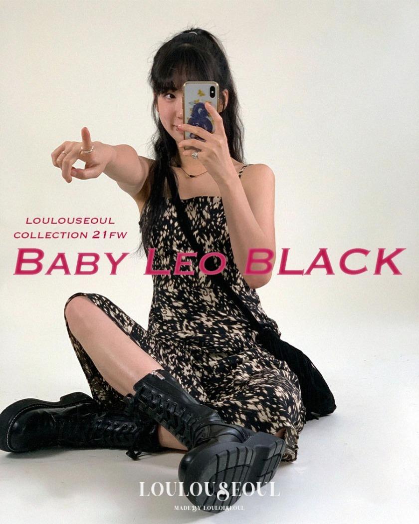L/S Collection - Baby Leo Dress [Black]