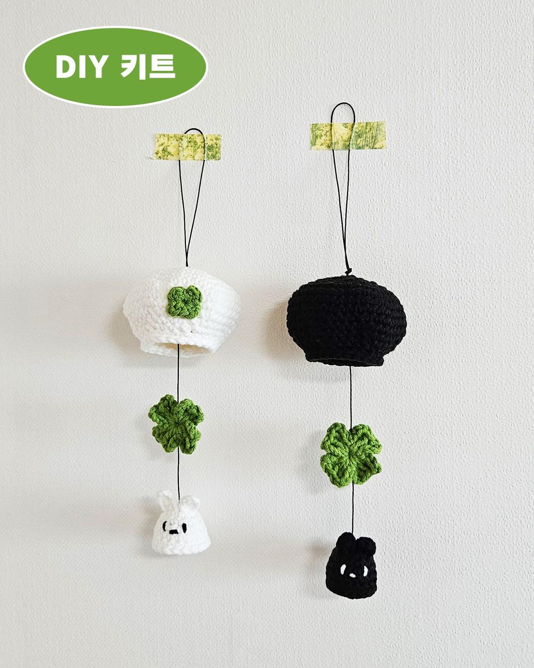 [DIY] 행운토끼풍경 뜨개 DIY키트