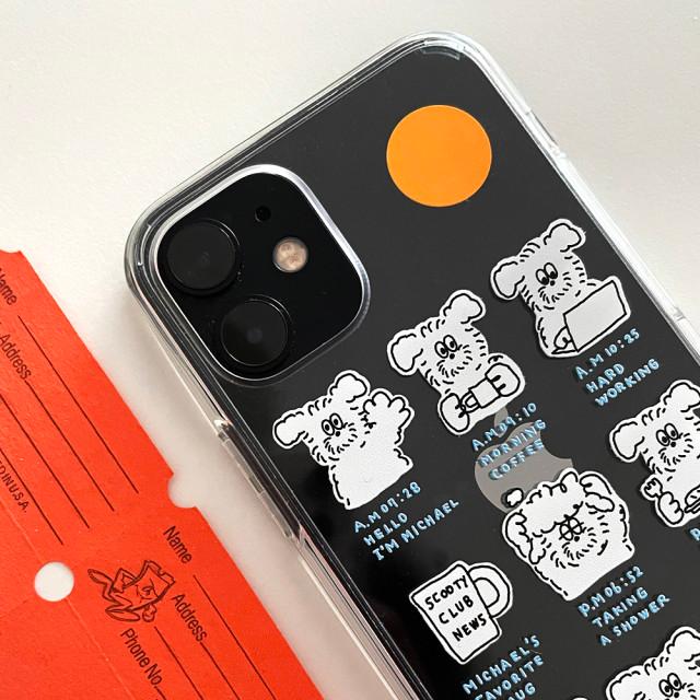 투데이즈 마이클 폰케이스 - clear type / scooty studio 휴대폰 핸드폰