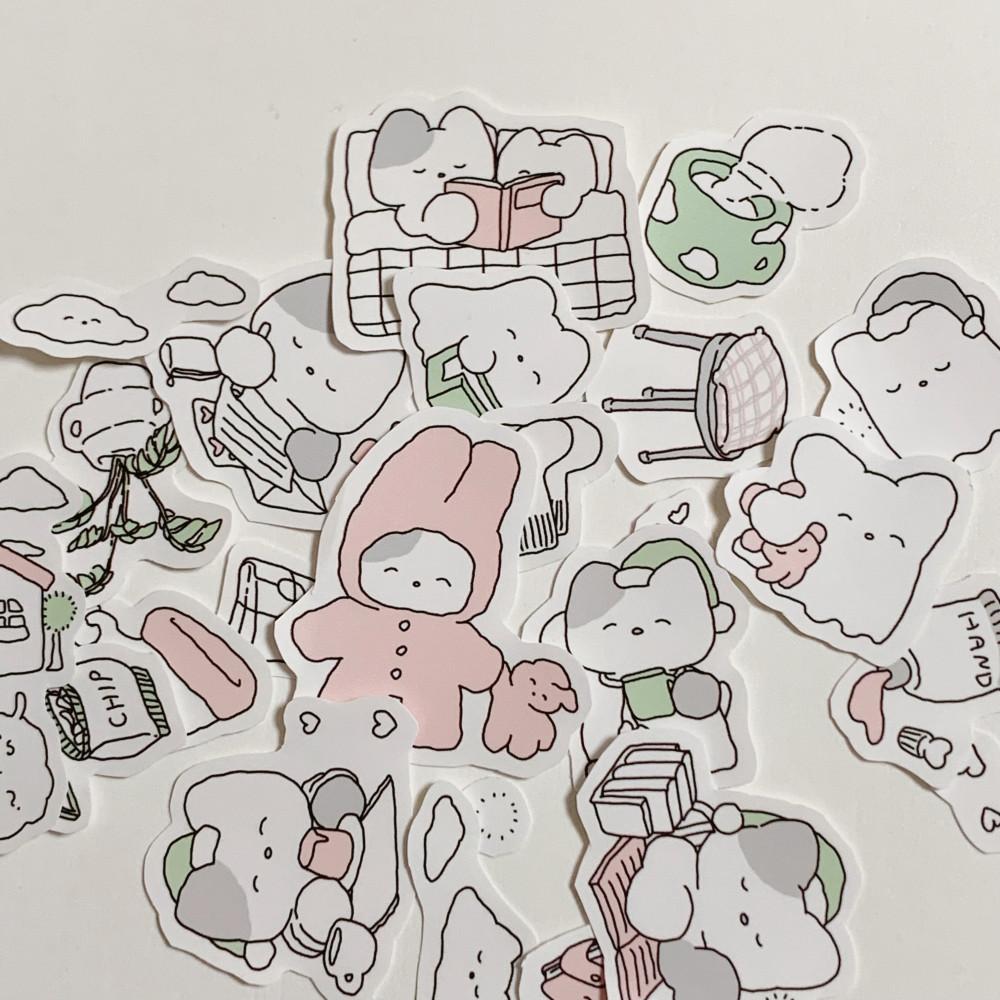 [인쇄스티커] what's in my room