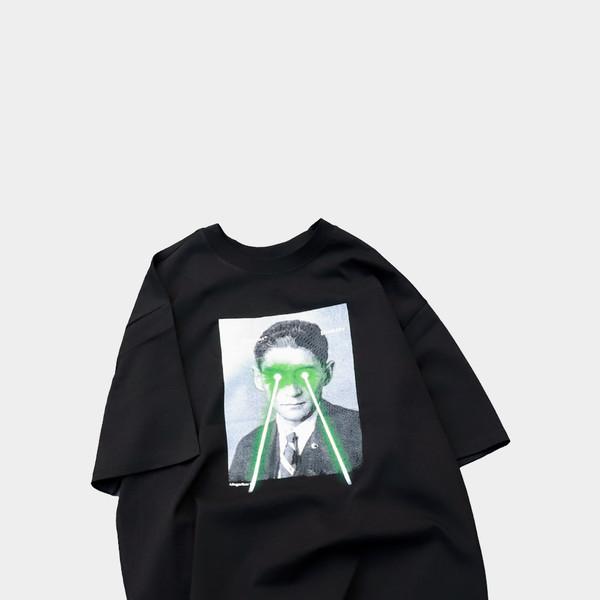 [Restock] Green Beam FRANZ KAFKA T-shirts Black