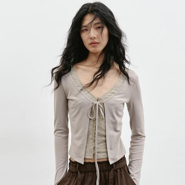 Pure Line Ruffle Top