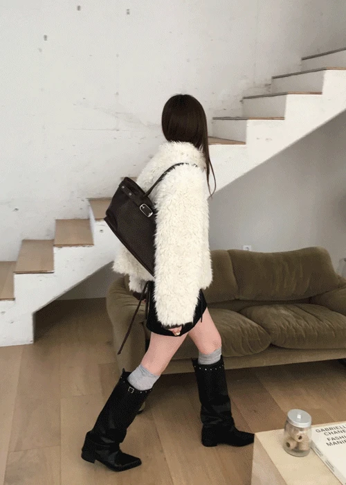 코메이 퍼 자켓 (2 color)