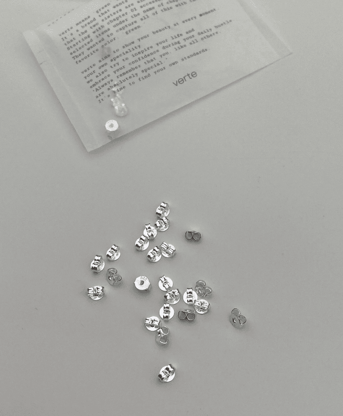 earring clutch (925 silver)