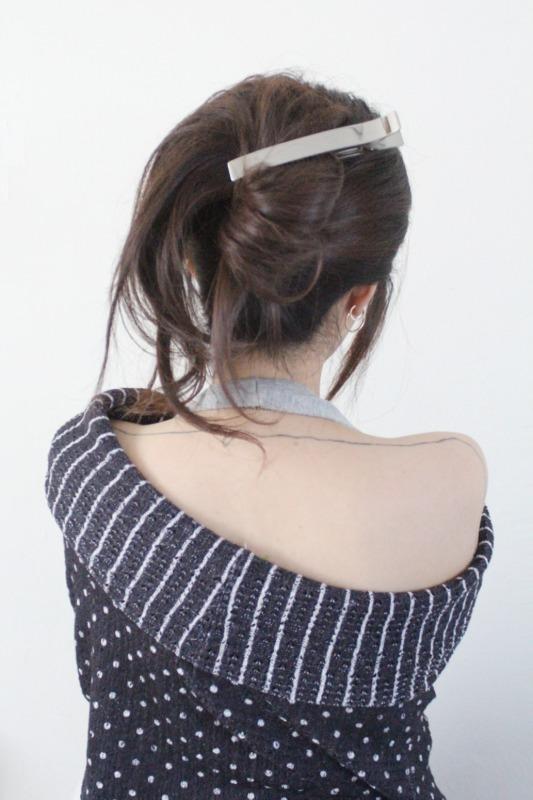 metal hair clip (2size)