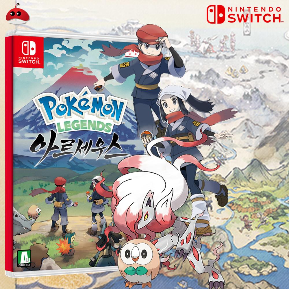 닌텐도 스위치 포켓몬 레전드 아르세우스 한글 칩 팩