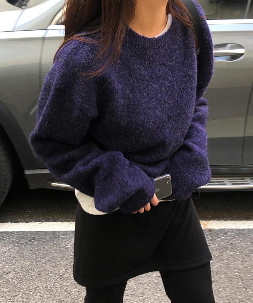 Glint Knit_글린트 니트 (4Colors)