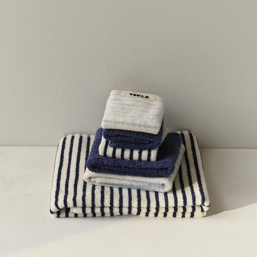 TEKLA Washcloth stripe 테클라 워시클로스 수건 스트라이프 30x30 (15colors)