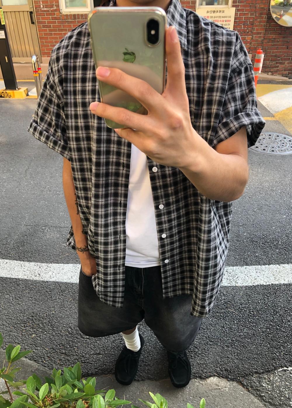 farmer vintage check shirt
