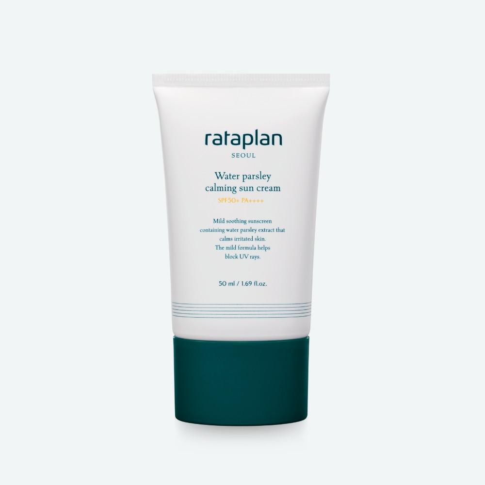 [고윤정Pick] 라타플랑 미나리 진정 선크림 50ml/저자극 데일리 수분 선블록 자외선차단제
