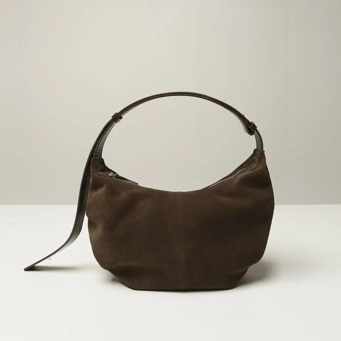 [예약주문 12/11 순차배송] Shoulder leather bag (Caramel)