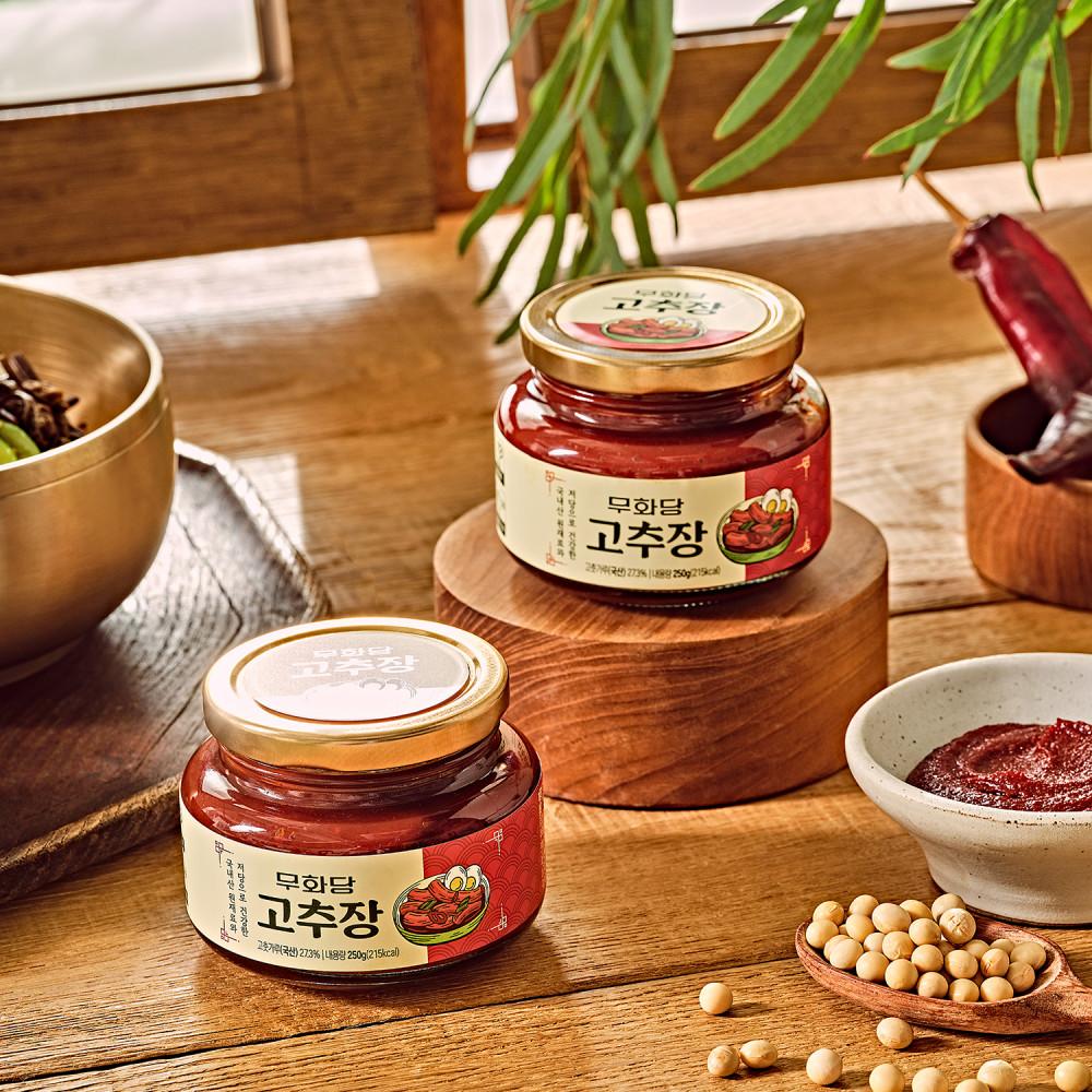 무화당 100% 국산 찹쌀없는 저당 알룰로스 고추장