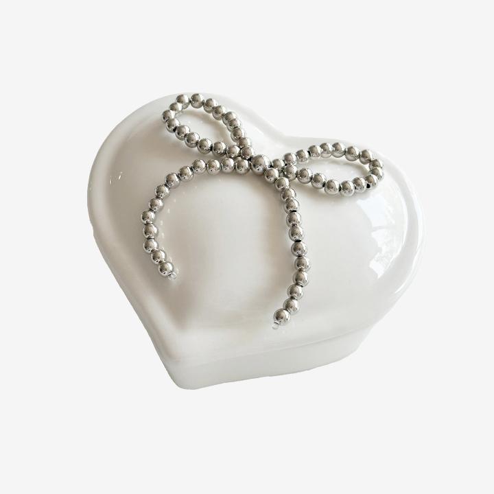 실버 하트 보석함_Silver Heart Jewelry Box