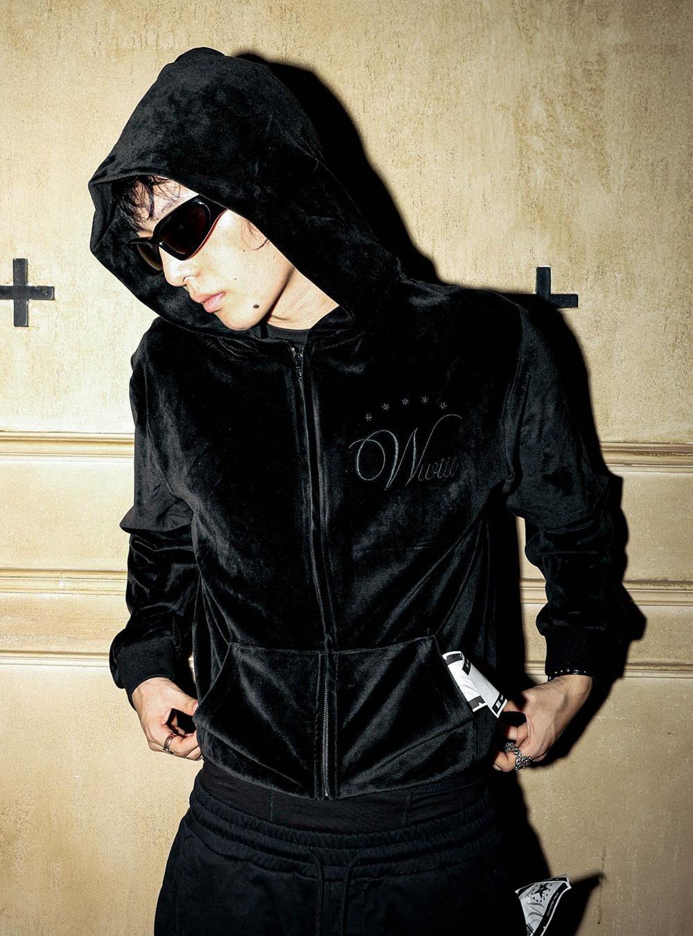 [PCCVISION] GMK x PVN HOLIDAY Velvet Hoodie