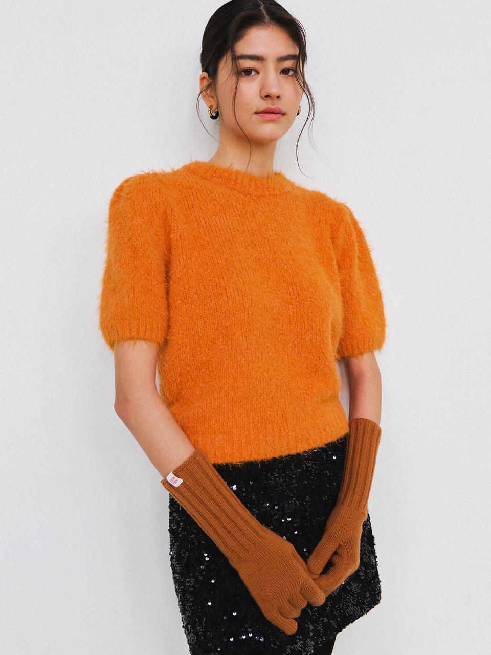 Puff Cashmere Half knit