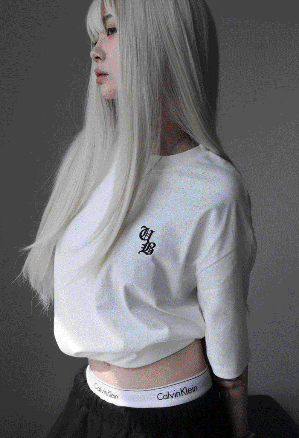 [자체제작 / 당일출고 / unisex ] overfit lettering layered T