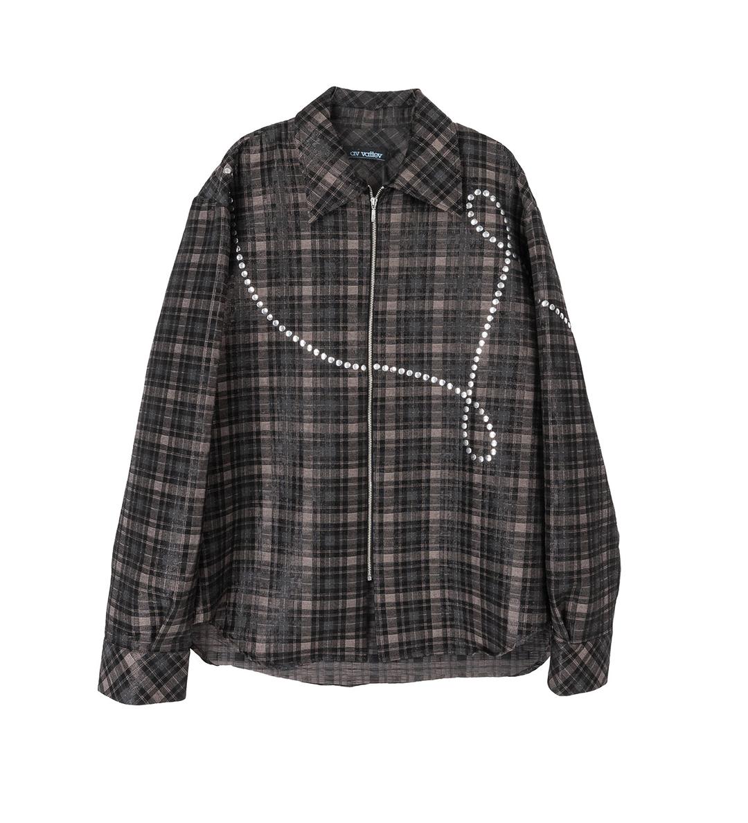 ZIP SHIRT CHECK - M