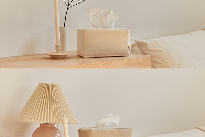 튼튼 감성 패딩 각티슈 휴지 케이스 커버 3colors