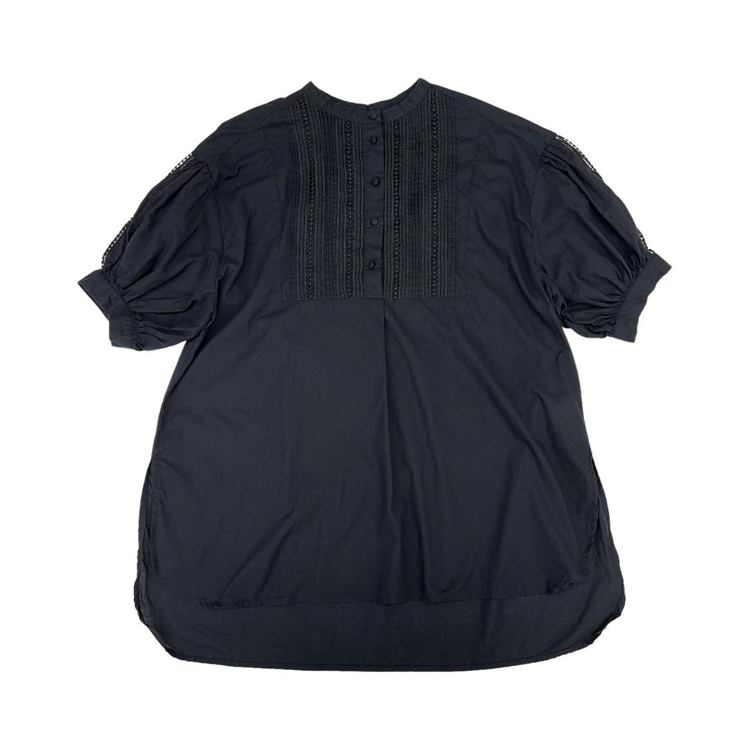 Black cotton tunic