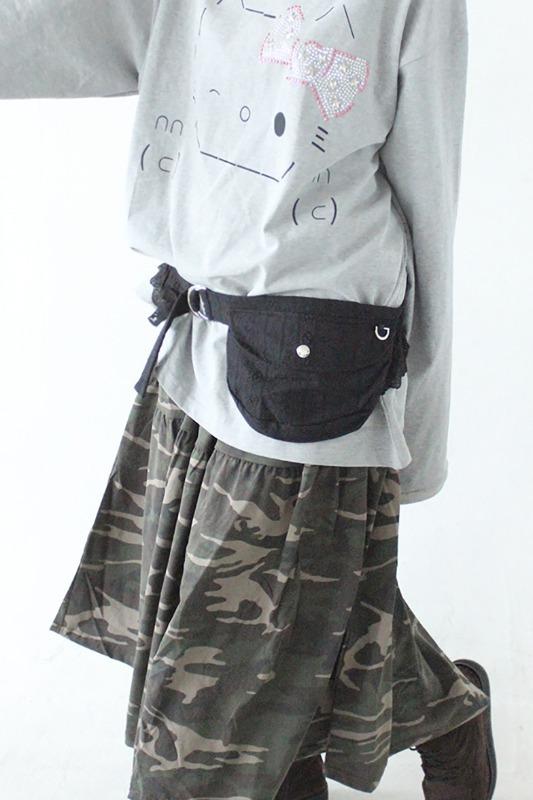 lace belt bag (2color)