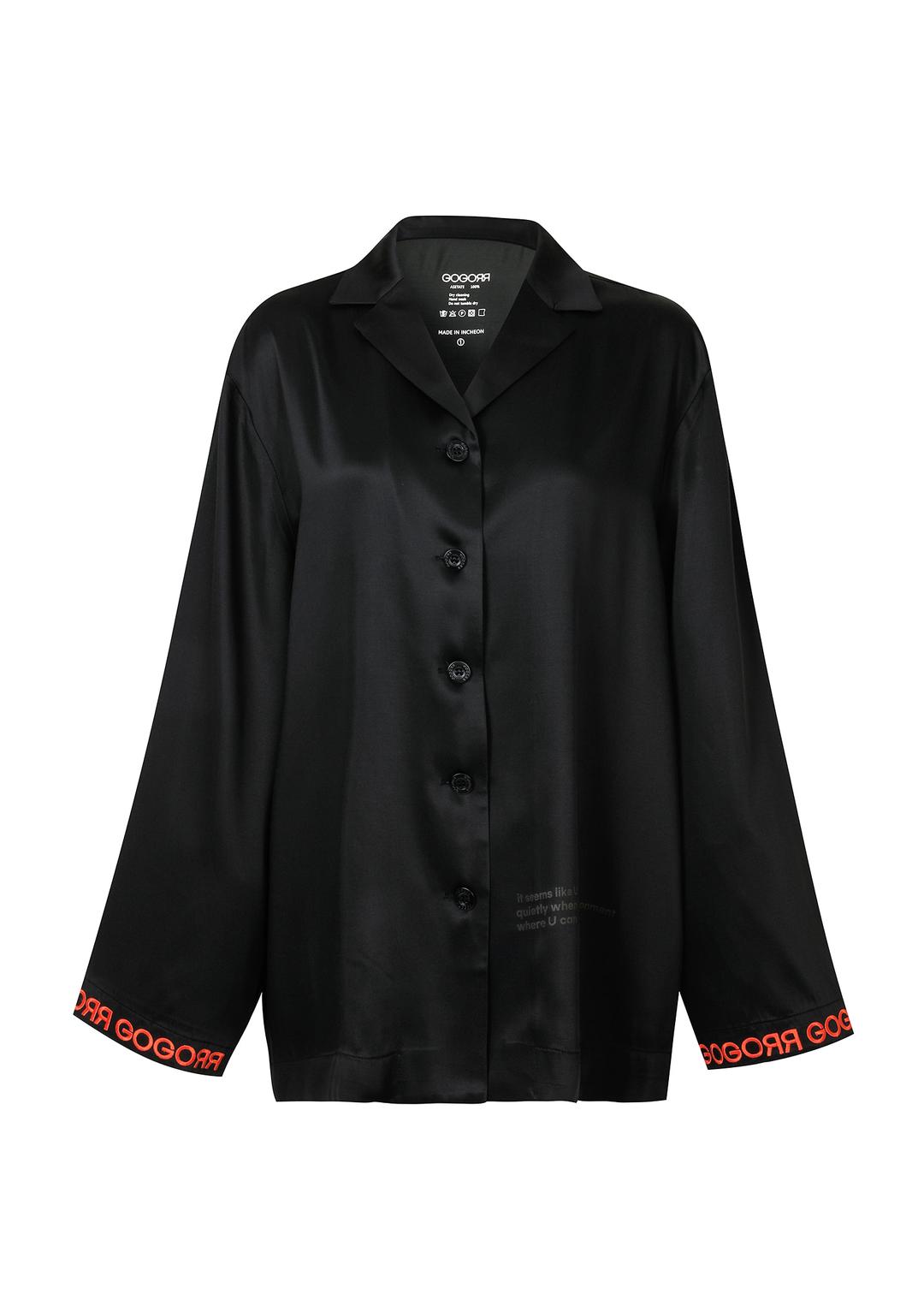 S Signature 블랙 롱T