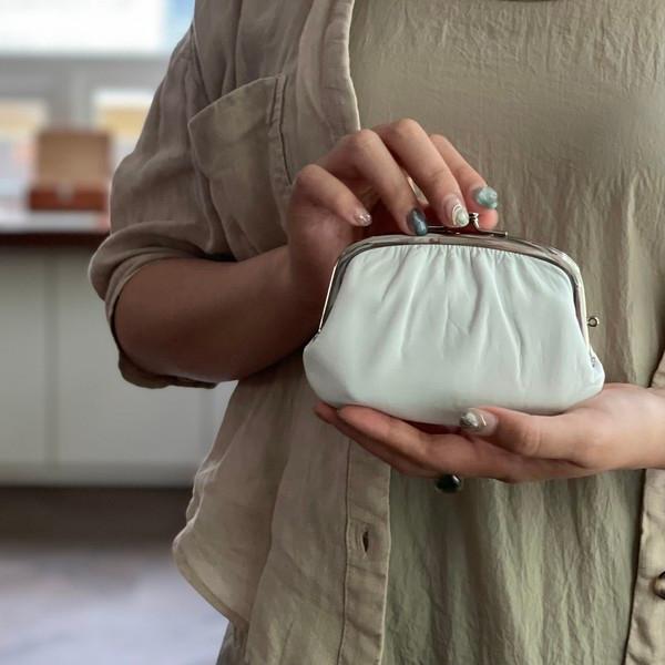 마츠노야 가마구치 지갑_화이트