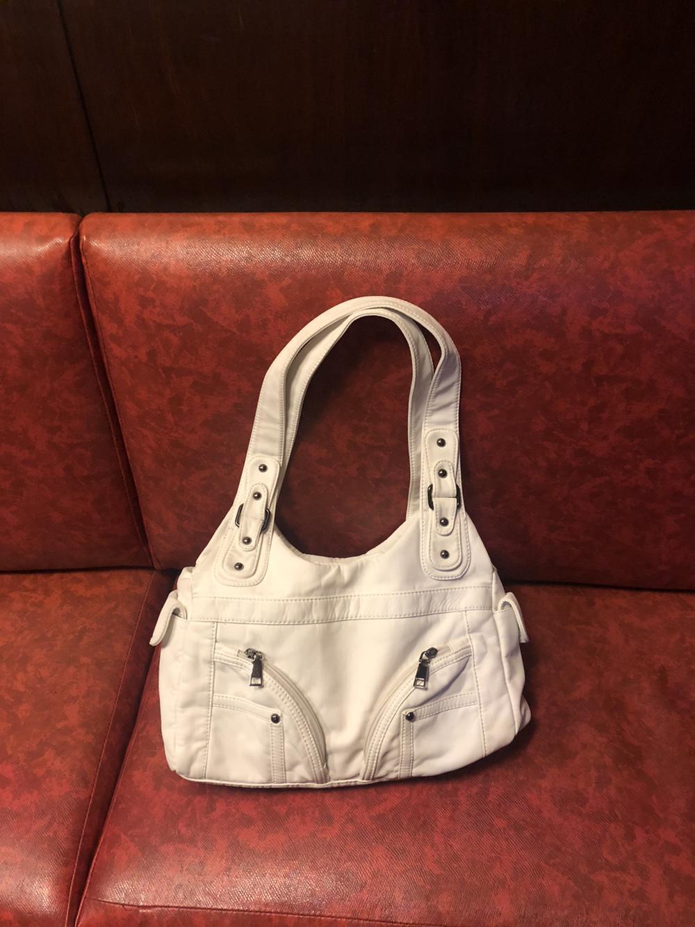 센지 *여유주문*White eyelet bag