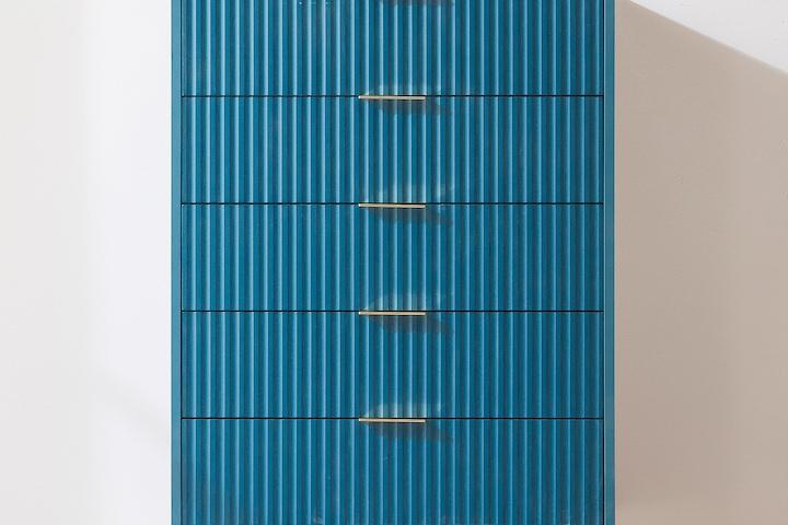 플랜트 템바보드 높은 5단 수납 서랍장 5color