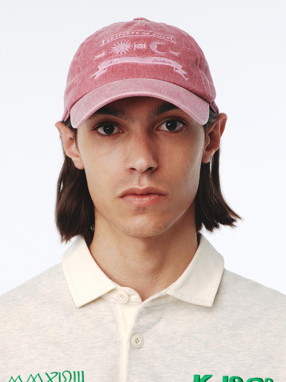 Sun Moon Cap UNISEX Dusty Pink