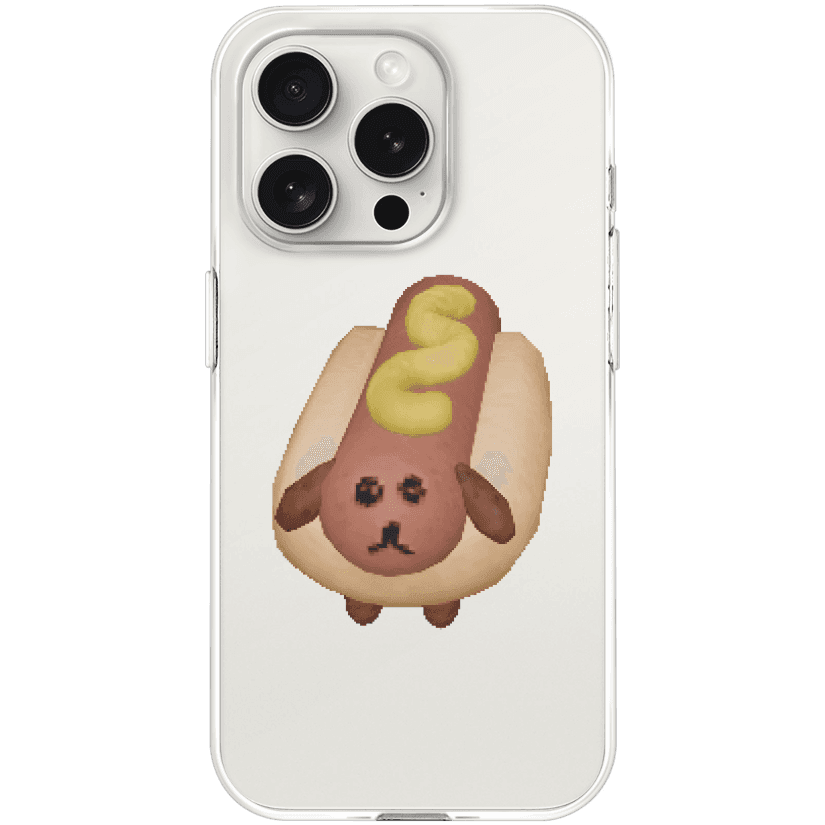 hato 핫도기 아이폰 젤리케이스 ㅣ 마플샵