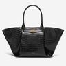 The New York - One Size / black croc-effect