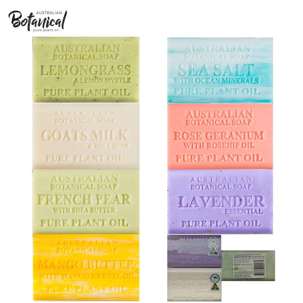 호주 천연 보태니컬 비누 산양유 레몬그라스 씨솔트 로즈 라벤더 망고 천연 팜오일 코스트코