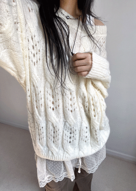 [sale/ 40%off] coconut knit (3color)