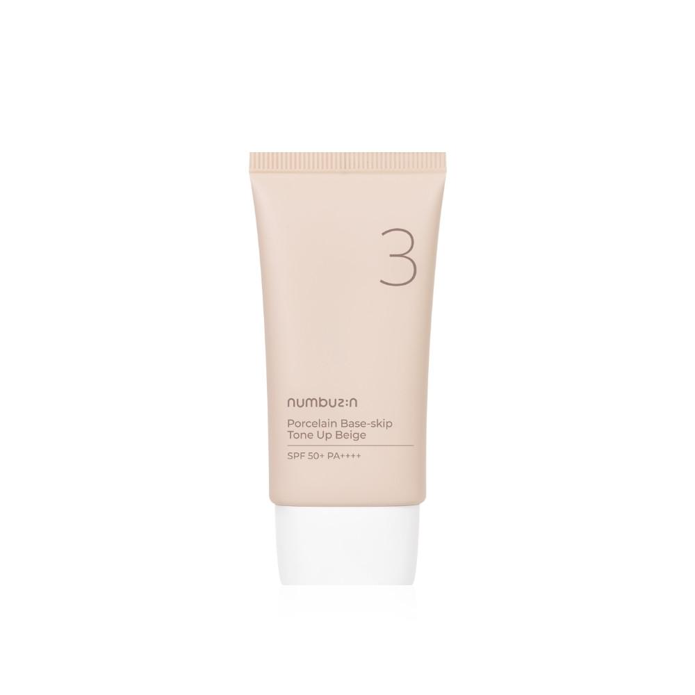 넘버즈인 3번 도자기결 파데스킵 톤업베이지 SPF50+ PA++++, 50ml