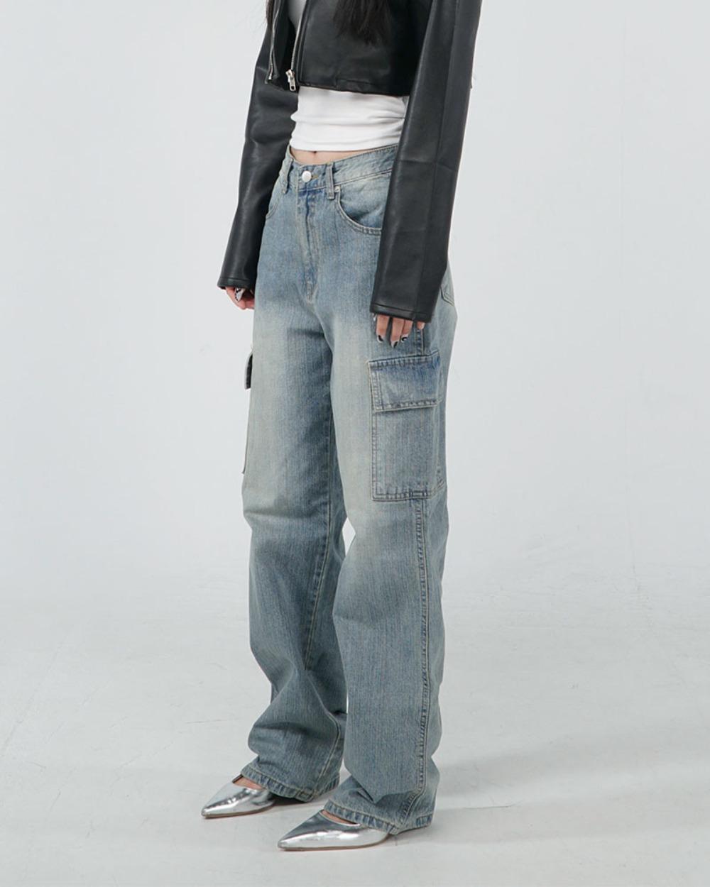 004 VINTAGE CARGO DENIM
