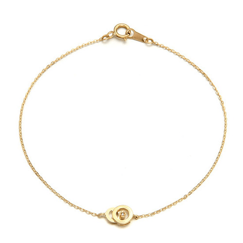 14k/18k 써클링 다이아몬드 팔찌