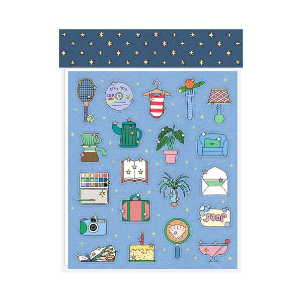 [5dock] 별을 모아서 칼선 스티커