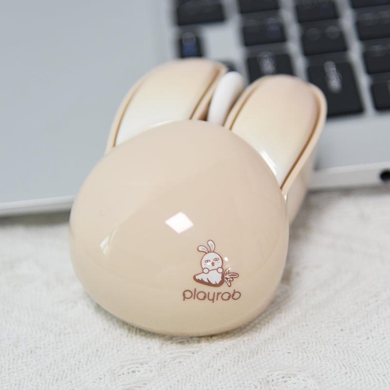 Cute Bunny Wireless Mouse - Kimi - Brown