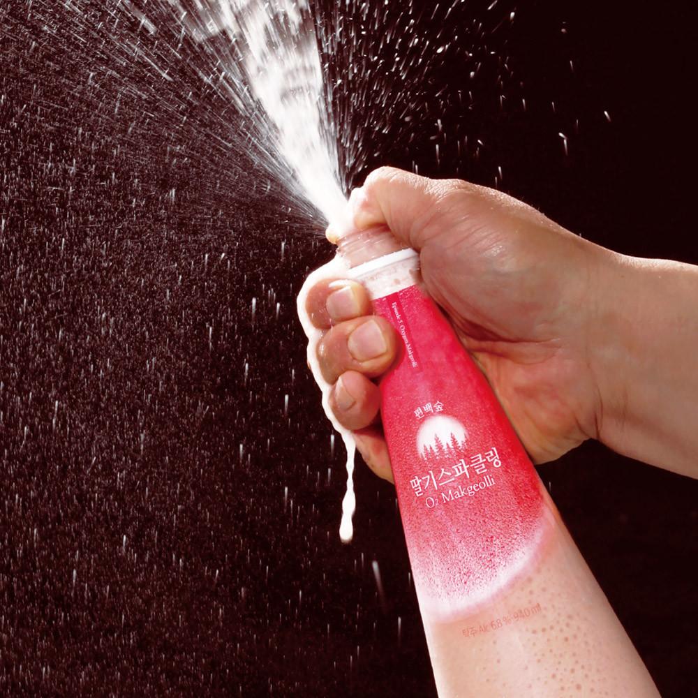 편백숲 산소막걸리 딸기스파클링 6.8도 940ml 1병