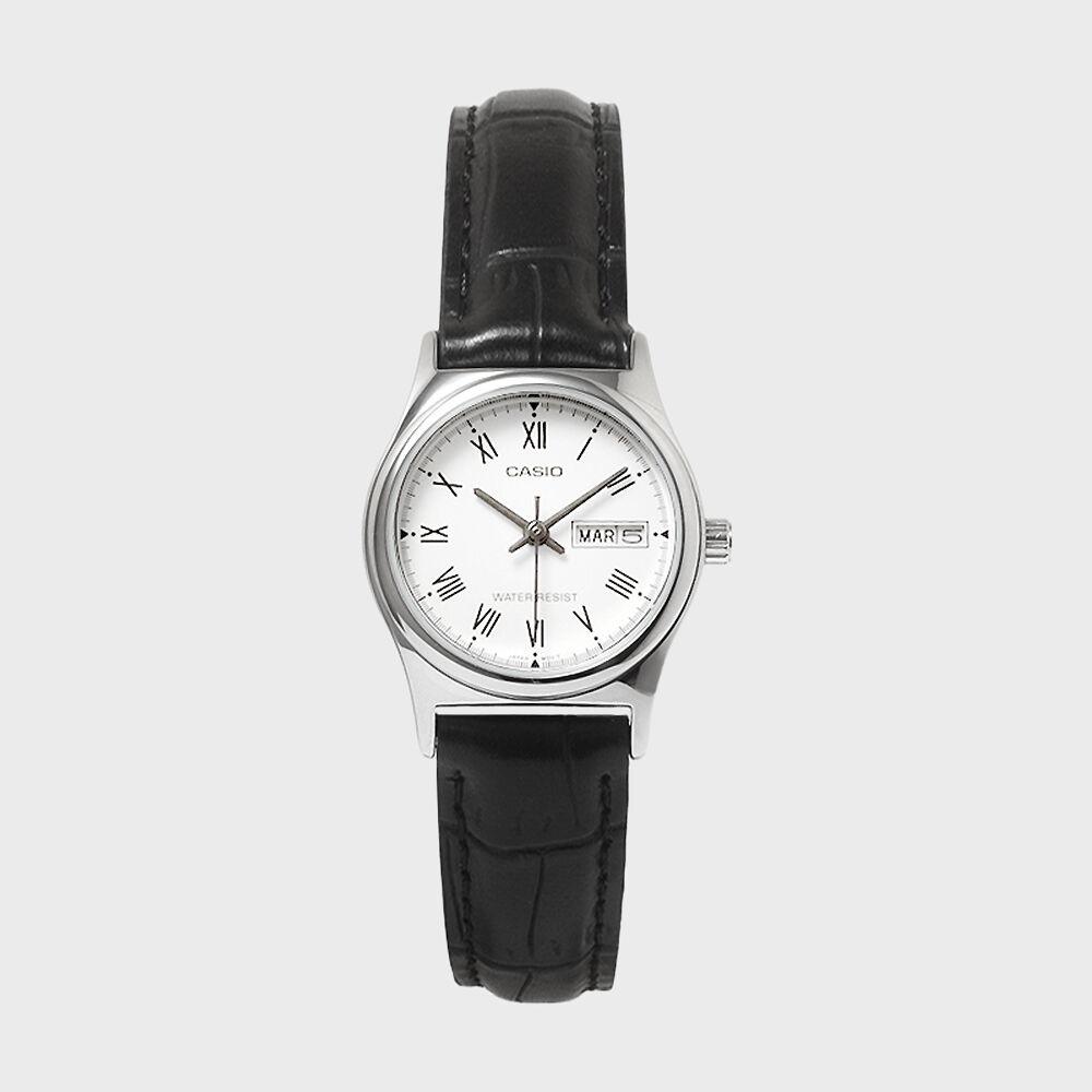 CASIO 카시오 LTP-V006L-7B 여성 가죽밴드 손목시계
