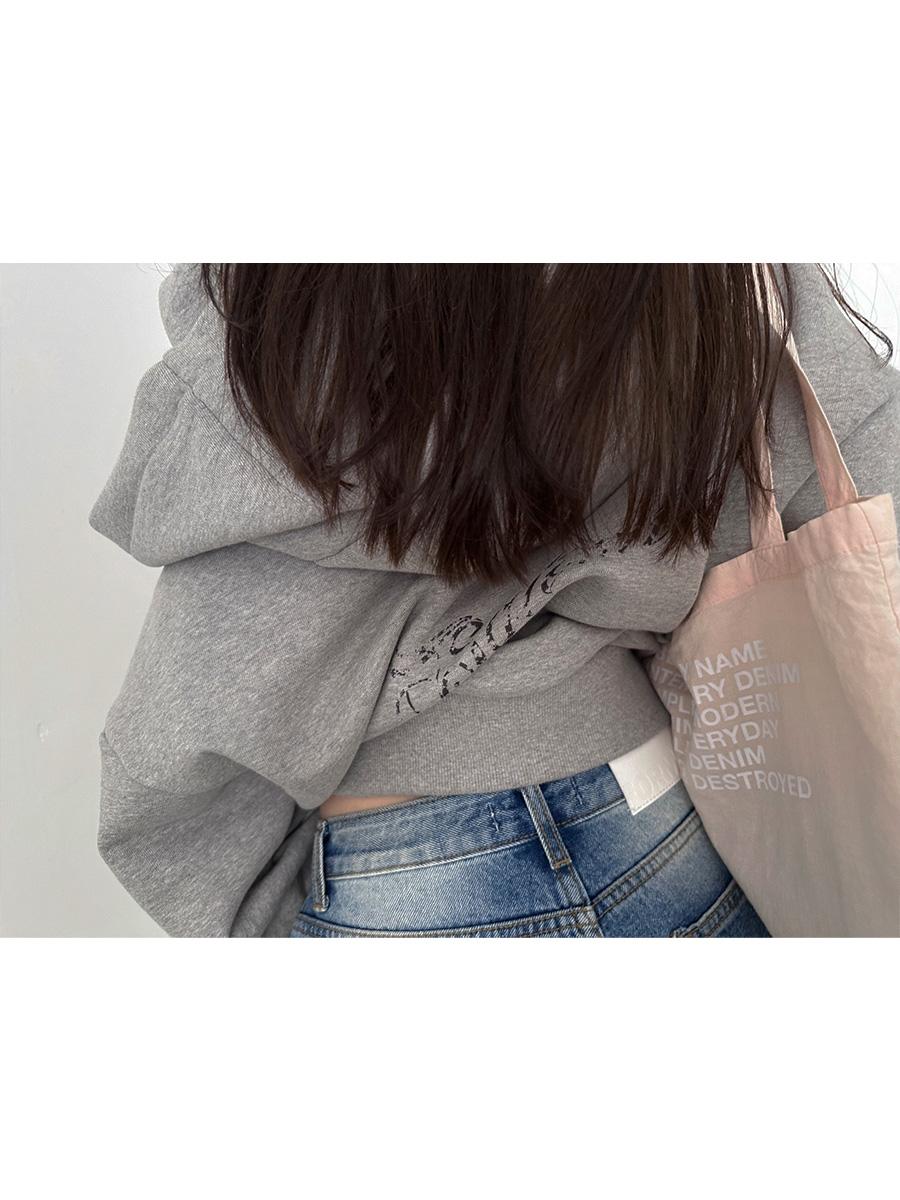 Drape hoodie(g)