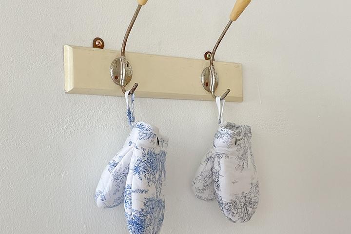 프렌치 반장갑 2종 오븐장갑 베이킹 패브릭 주방장갑