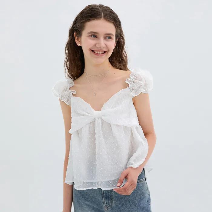 Chouchou Flare Blouse(2color)